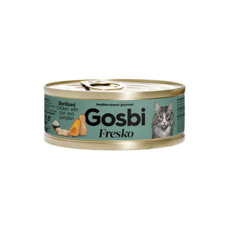 Fresko Cat Chicken With Rice And Pumpkin Sterilized Fresko Cat Chicken With Rice And Pumpkin Sterilized